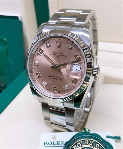 rolex oyster perpetual 34 pink|Rolex Oyster Perpetual 34mm price.